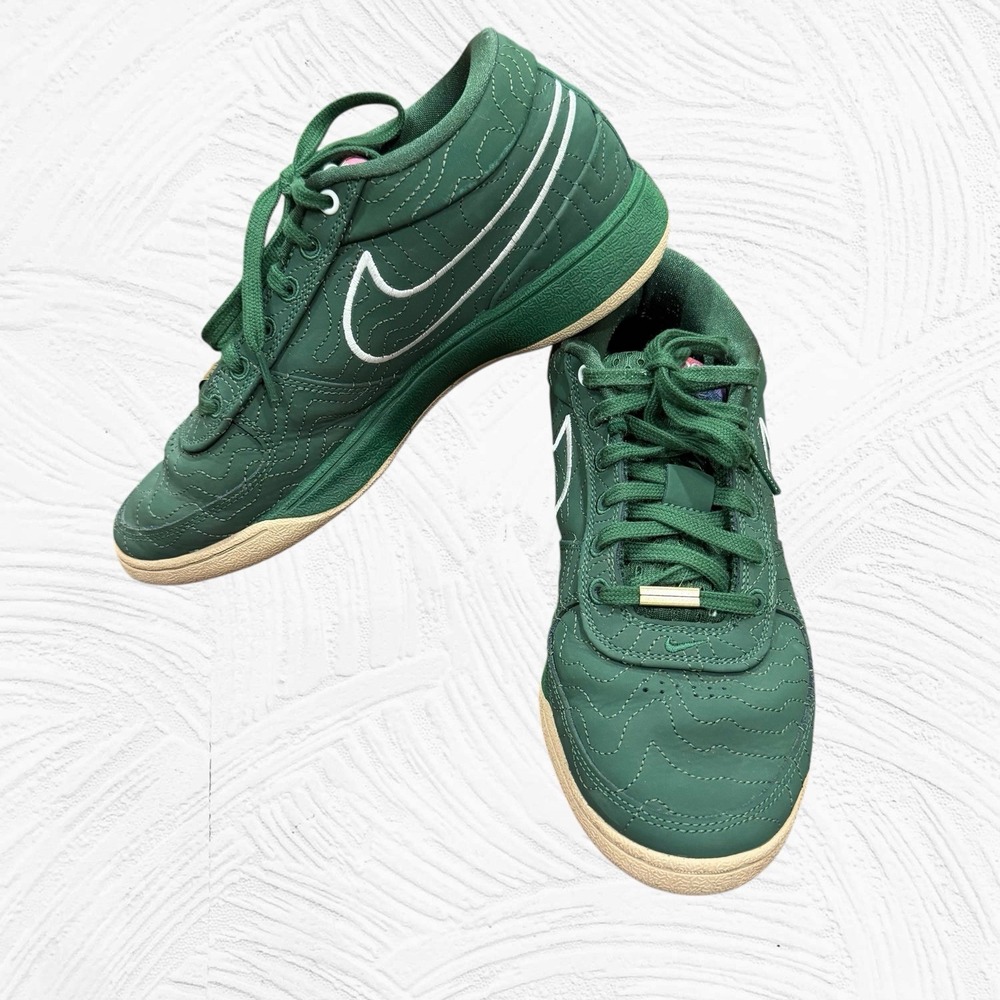 Nike Book 1 Flagstaff Devin Booker Basketball Shoes Men 9.5 Green Beige Sneaker